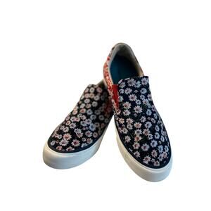 SeaVees‎ Women's Hawthorne Slip On Daisy Patchwork Size 9 Floral Spring